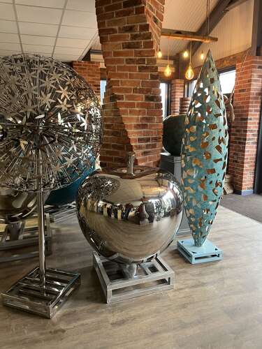 Stainless steel sculpture 150 cm - 