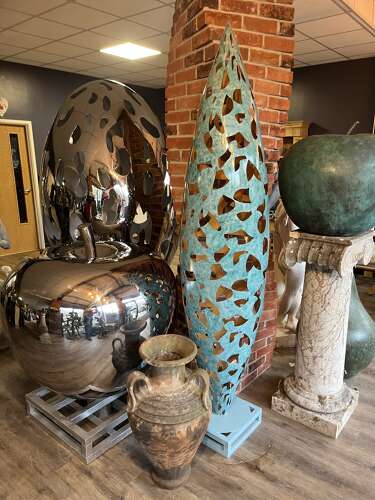 Stainless steel sculpture 150 cm - 