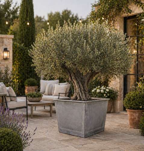 Ex Large Saxon planter 75 cm sq Heavy Duty