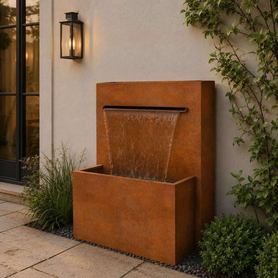Corten Steel Water feature
