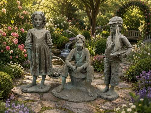 Marion Smith Sculpture 3 children