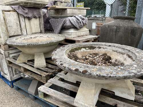 Pair of Large Haddonstone Highland Park Planters