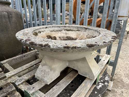 Pair of Large Haddonstone Highland Park Planters