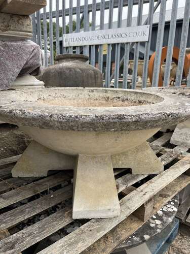 Pair of Large Haddonstone Highland Park Planters