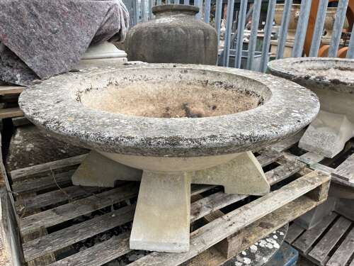 Pair of Large Haddonstone Highland Park Planters