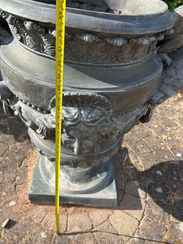 A set of FOUR bronze Versailles vases