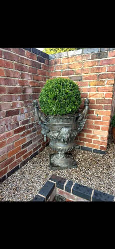 A set of FOUR bronze Versailles vases