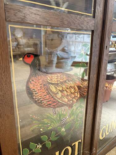 Holland and Holland style gun cabinet