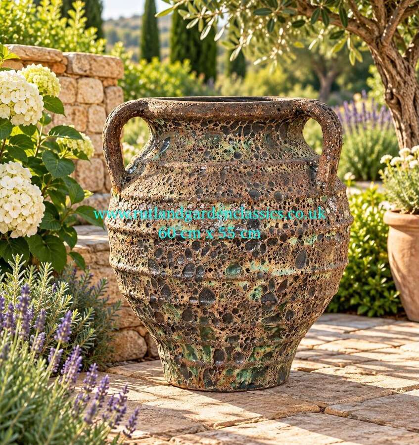 Terracotta jar - Antique look Atlantis storage jar